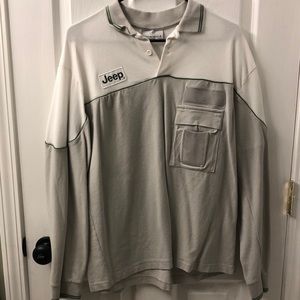 Jeep Long Sleeve Polo